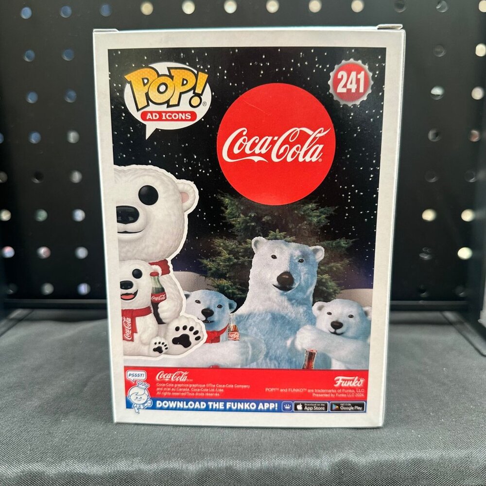 Funko POP! Ad Icons Coca-Cola Polar Bear with Cub Figure #241! - Picture 4 of 7